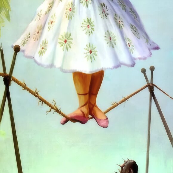 NEW Haunted Mansion Parasol Girl Pattern 18x18 Throw Pillow Inc!! Foolish Mortal - Picture 8 of 8